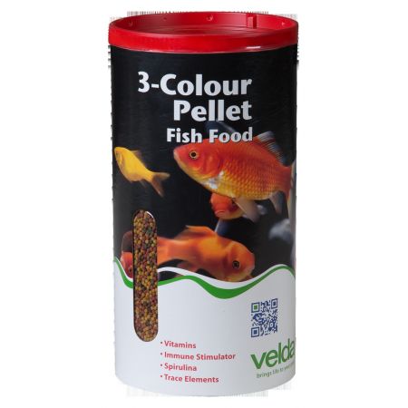 Velda 3-Colour Pellet Food 4000 ml