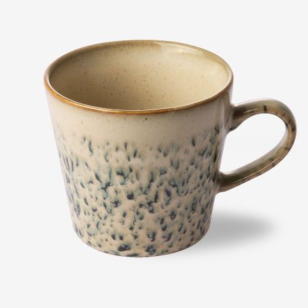 70s ceramics: cappuccino mug, hail - afbeelding 2