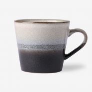 70s ceramics: cappuccino mug, rock - afbeelding 1