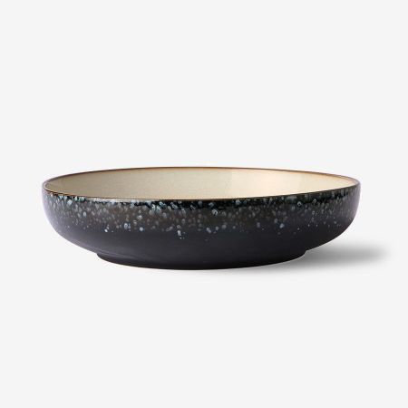 70s ceramics: salad bowl, galaxy - afbeelding 1