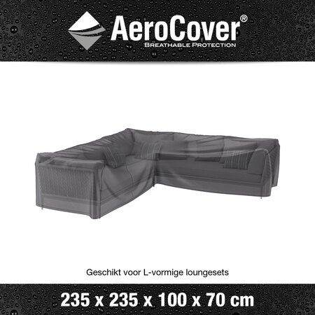 Lounge cover L 235x235x100xH70 - afbeelding 3