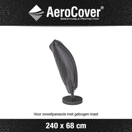 Free-arm parasol cover H240x68 - afbeelding 3