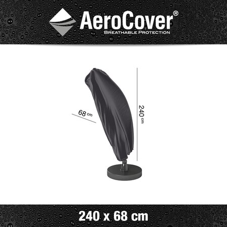 Free-arm parasol cover H240x68 - afbeelding 4