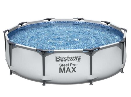 Bestway zwembad steel pro max set rond 366