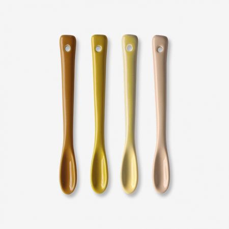 bold & basic ceramics: tea spoons (set of 4) - afbeelding 1