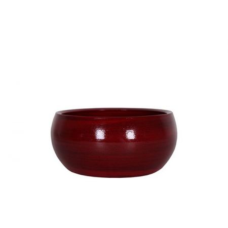 Bowl Cresta donkerrood D28 H13