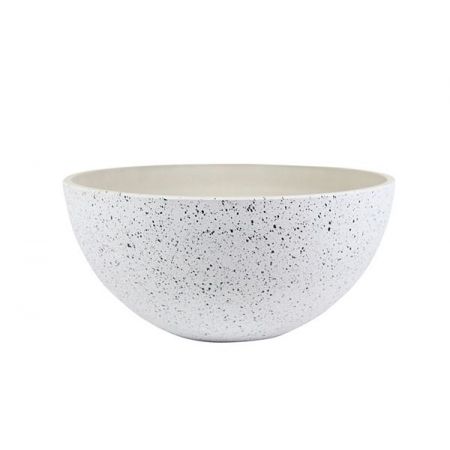 Bowl Nova terrazzo white D25 H12