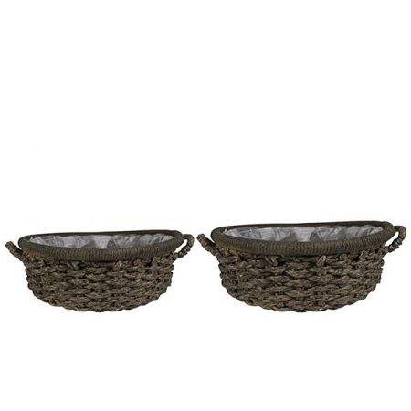 Bowl set van 2 Huub choco D44 H16