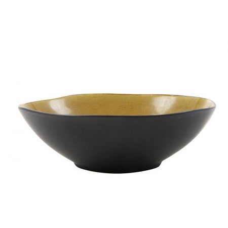 Bowl Urban ocher yellow D20 H6