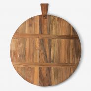 bread board reclaimed teak large - afbeelding 1