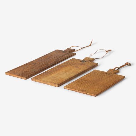 bread board teak (set of three) - afbeelding 2