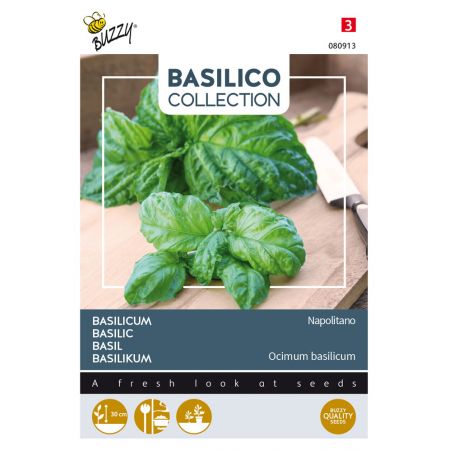 Buzzy® Basilicum Napolitano - afbeelding 1