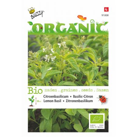 Buzzy® Organic Basilicum Citroensmaak (BIO) - afbeelding 1