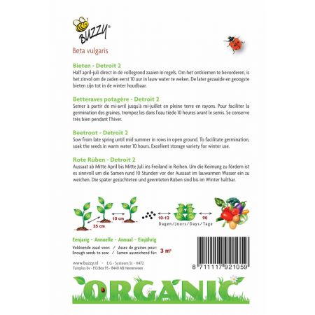 Buzzy® Organic Bieten Detroit 2  (BIO) - afbeelding 2