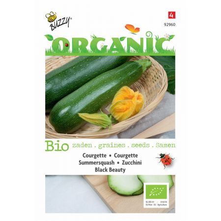 Buzzy® Organic Courgette Black Beauty (BIO) - afbeelding 1