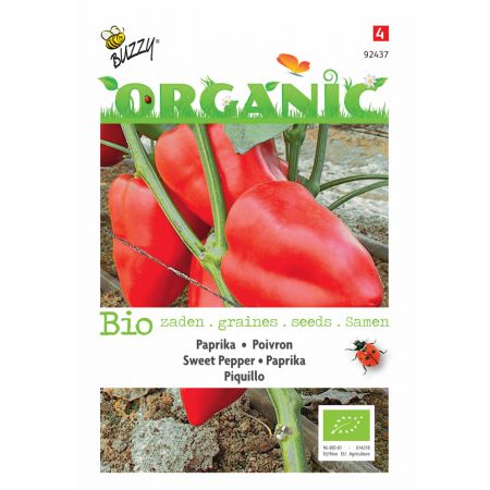 Buzzy® Organic Paprika Piquillo (BIO) - afbeelding 1