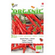 Buzzy® Organic Peper Cayenne long slim (BIO) - afbeelding 1