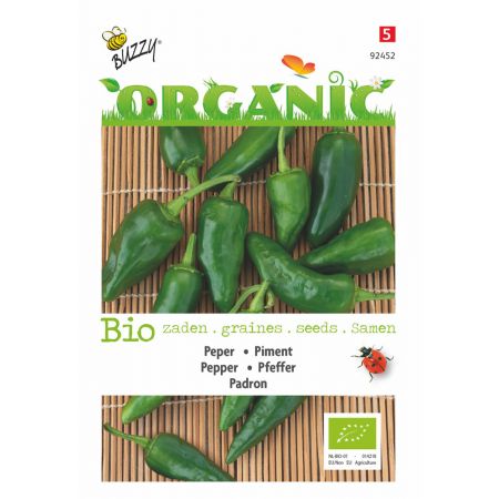 Buzzy® Organic Peper Padron (BIO) - afbeelding 1