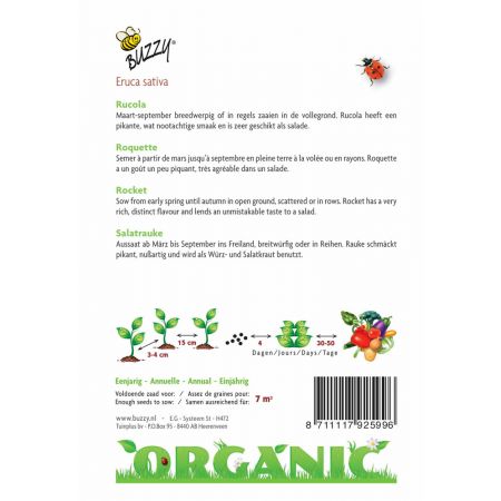 Buzzy® Organic Rucola (BIO) - afbeelding 2