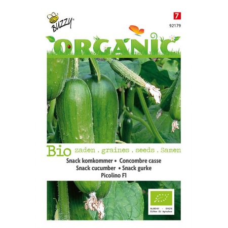 Buzzy® Organic Snackkomkommer Picolino F1 (BIO) - afbeelding 1