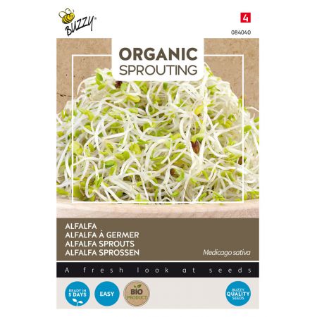 Buzzy® Organic Sprouting Alfalfa (BIO) - afbeelding 1