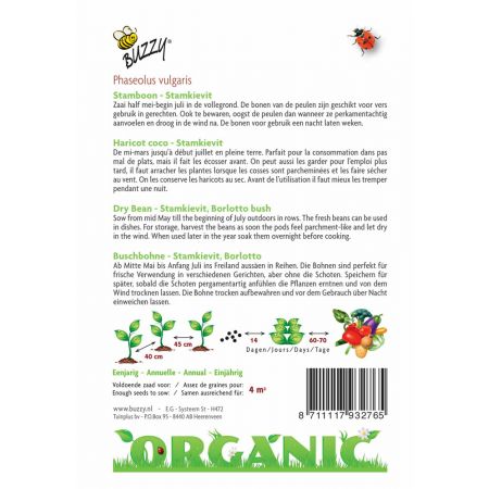 Buzzy® Organic Stamslaboon Kievit laag (BIO) - afbeelding 2