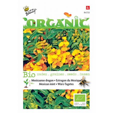 Buzzy® Organic Tagetes Lucida, Mexicaanse dragon (BIO) - afbeelding 1