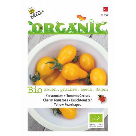 Buzzy® Organic Tomaat Yellow Pearshaped (BIO) - afbeelding 1