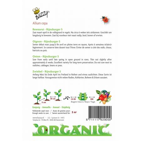 Buzzy® Organic Ui Rijnsburger 5, bewaarui (BIO) - afbeelding 2