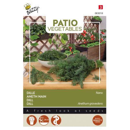 Buzzy® Patio Vegetables, Dille nano - afbeelding 1