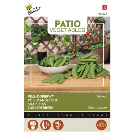 Buzzy® Patio Vegetables, Sugar Snap delikett - afbeelding 1