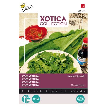 Buzzy® Xotica Komatsuna, Mustard Spinach - afbeelding 1