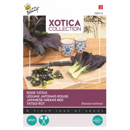 Buzzy® Xotica Rode Tatsoi - afbeelding 1