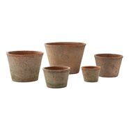 Cactus Pot Rood - Ø 10 x H 8 cm - afbeelding 2