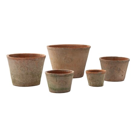 Cactus Pot Rood - Ø 13 x H 10 cm - afbeelding 2