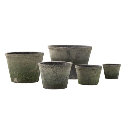 Cactus Pot Zwart - Ø 10 x H 8 cm - afbeelding 2