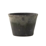 Cactus Pot Zwart - Ø 20 x H 15 cm - afbeelding 1