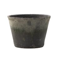 Cactus Pot Zwart - Ø 25 x H 18 cm - afbeelding 1