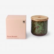 ceramic scented candle: floral boudoir - afbeelding 3