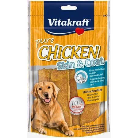 Chicken kipfilet hond skin&coat 70gr