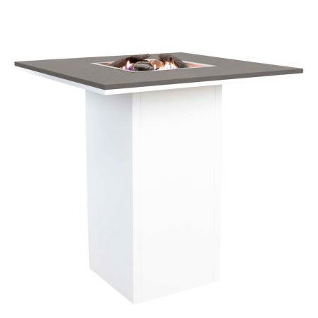 Cosi fires Cosiloft 100 bar table white frame / grey top - afbeelding 1