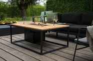 COSILOFT 120x80x47 Black /Teak - afbeelding 3