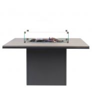 Cosi fires Cosiloft 120 relax dining black frame / grey top - afbeelding 3