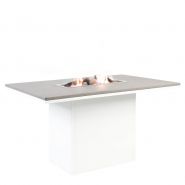 Cosi fires Cosiloft 120 relax dining white frame / grey top - afbeelding 1