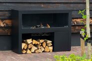 COSIVISTA 120x45x90 black incl. backpanel - afbeelding 5