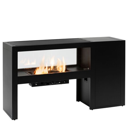 COSIVISTA 160x45x90 black incl. backpanel - afbeelding 1