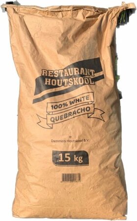 Dammers White Quebracho houtskool 15kg