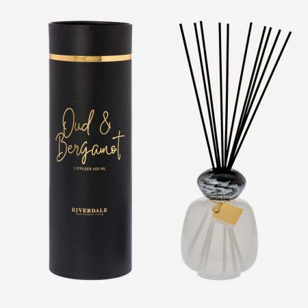 Diffuser Marley zwart 600ml