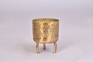 Dobra Metaal Waxine Gold - 6 x 6 x 8 cm