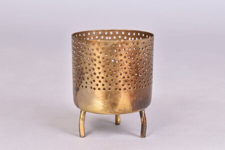 Dobra Metaal Waxine Gold - 8 x 8 x 10 cm